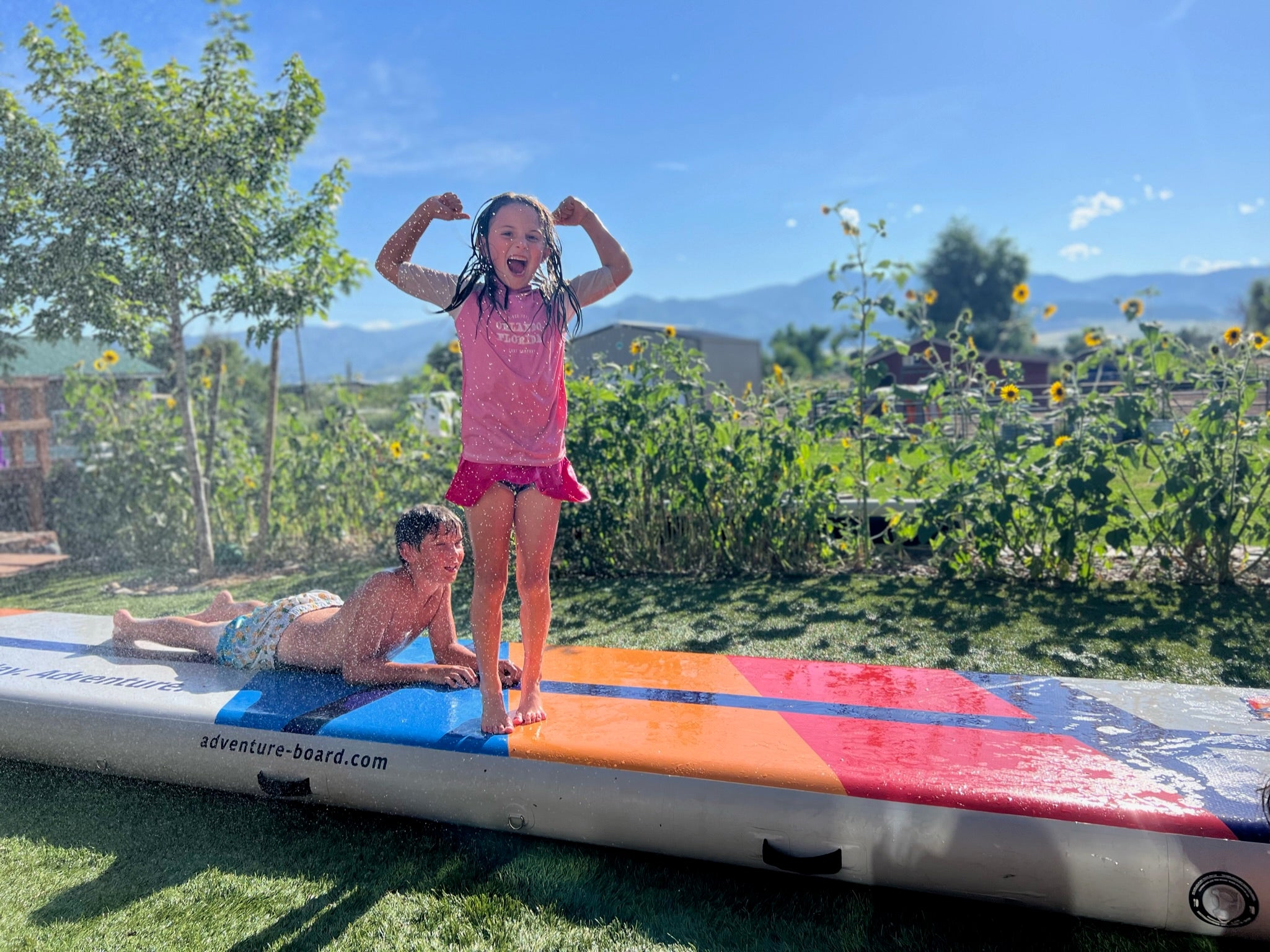 Backyard Play and Beyond with Adventure Board 